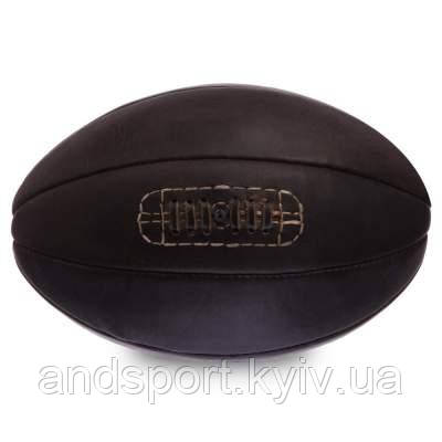 М'яч для регбі шкіряний VINTAGE F-0265 Ruggby ball (шкіра, 8 панелей) Код F-0265