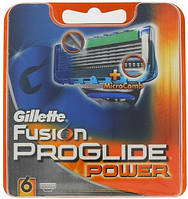 Змінні касети для гоління Gillette Fusion Proglide Power 6шт. Оригінал