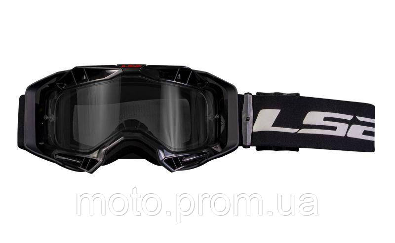 Мотоочки LS2 AURA Black Clear Lens - фото 1 - id-p1821161825