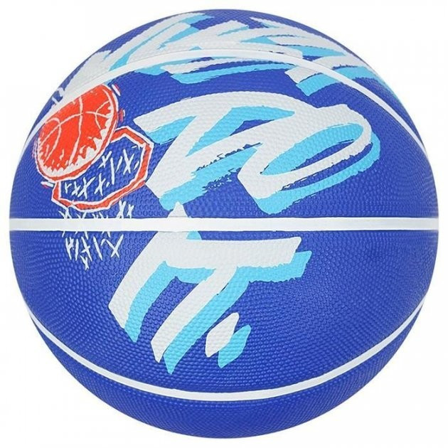 М'яч баскетбольний Nike EVERYDAY PLAYGROUND 8P GRAPHIC DEFLATED синій, білий Уні 5 N.100.4371.414.05
