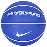 М'яч баскетбольний Nike EVERYDAY PLAYGROUND 8P GRAPHIC DEFLATED синій, білий Уні 5 N.100.4371.414.05, фото 3