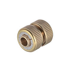 Муфта латунна ремонтно-сполучна для шланга 1/2 STORM INTERTOOL GE-1213