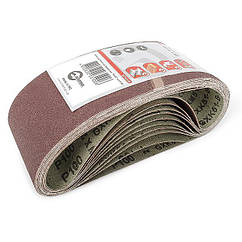 Стрічка шліфувальна 75 * 457мм,  зерно 100  уп.10шт.