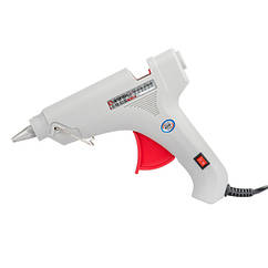Пістолет клейовий 60 (185) Вт, 230В, під стрижні 10.8-11.5мм, 8-20 г / хв., Вимикач.