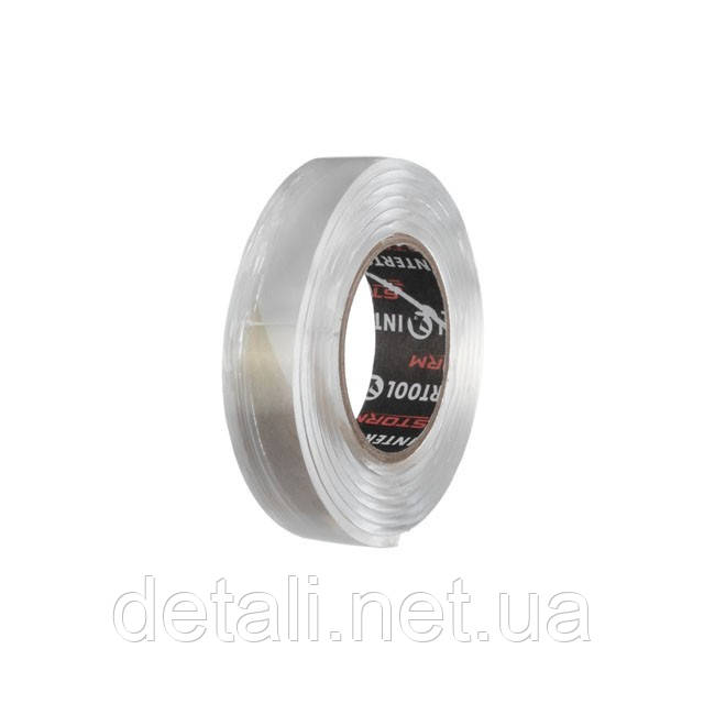 Стрічка клейка двостороння DOUBLE FIX 15мм*1м*2мм Storm INTERTOOL KT-0826