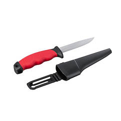 Ніж 100 мм з чохлом INTERTOOL HT-0536