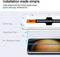 Захисне скло Spigen Glas.tR EZ FIT для Samsung Galaxy S23, фото 6