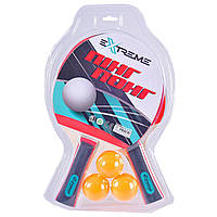 Набор для пинг-понга Extreme Motion ракетки, мячики TT2253
