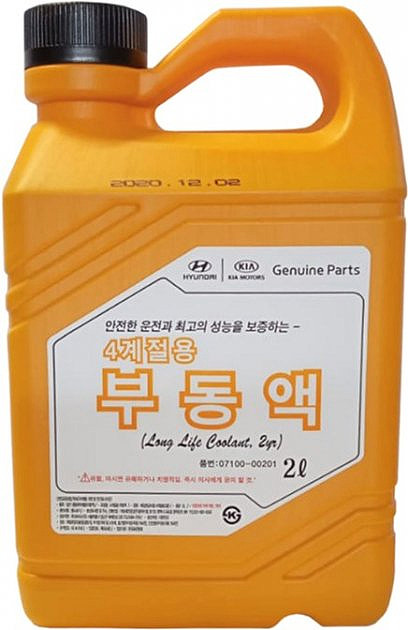 Mobis Антифриз концентрат Long Life Colant (червоний) 2л, фото 1