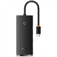 Переходник HUB Baseus Lite Series 4in1 (Type-C to 4xUSB 3.0) 1m (WKQX03)