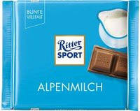 Шоколад Ritter Sport 100 г Молочний Шок