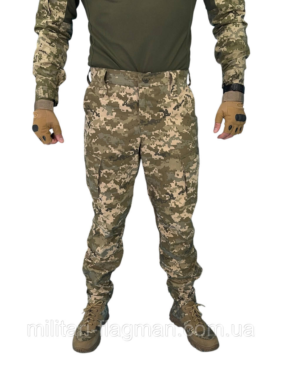 Тактичні штани Піксель camo - фото 3 - id-p1657576826