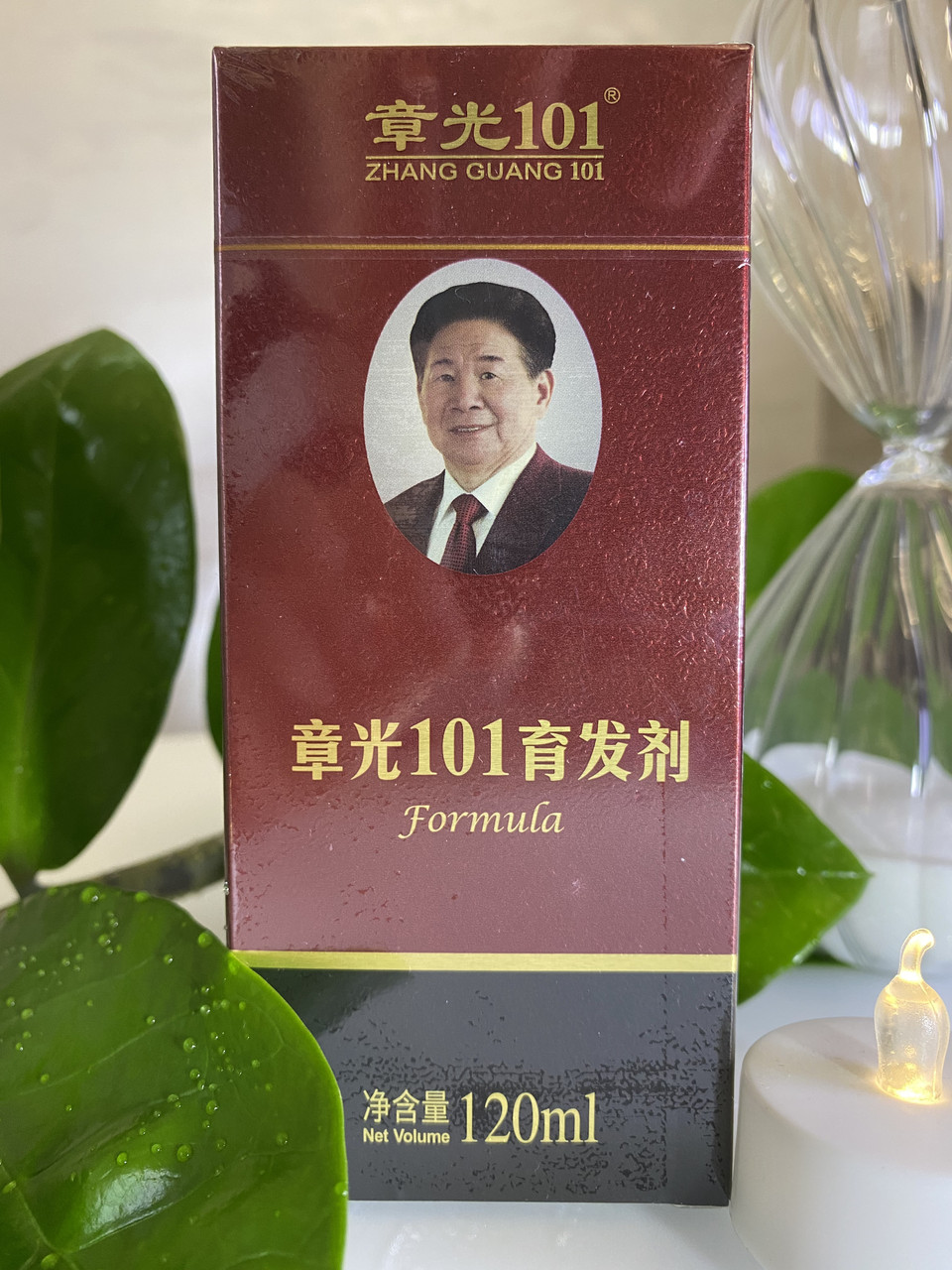 Zhangguang 101 Formula лосьон от очагового выпадения волос Фабао ...