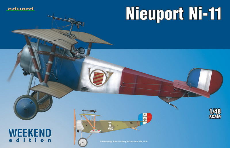 Пластикова модель 1/48 Eduard 8422 Nieuport Ni-11