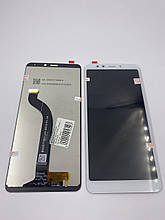 Дисплей для мобільного телефона Xiaomi RedMi 5/MDG1/MDT1/MDE1, білий, з тачскрином