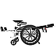Ручна складана коляска для інвалідів з туалетом MIRID S119. Багатофункціональне інвалідне крісло., фото 2