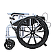 Ручна складана коляска для інвалідів з туалетом MIRID S119. Багатофункціональне інвалідне крісло., фото 7