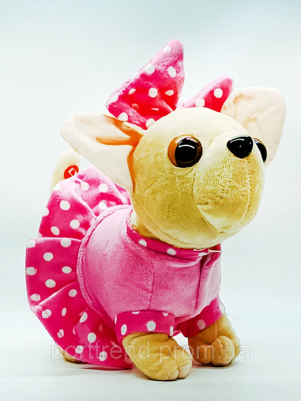 Мягкая Игрушка "собачка Буся с Бантиком" M14756 Музыкальная — Купить ...