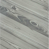 Настінна самоклеюча 3D панель дерево Сірий дуб 700x700x5 мм, фото 2