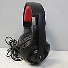 Ігрові навушники GH-253, з мікрофоном / Геймерські навушники з LED-підсвічуванням та регулятором гучності, фото 8