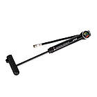 Велосипедний насос з манометром, алюмінієвий F-45-12 / Міні насос для велосипедних шин / Ручний велонасос, фото 7