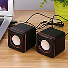 Колонки для комп'ютера та ноутбука CK4/G10, живлення від USB / Колонка для ПК / Комп'ютерні колонки, фото 3