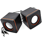 Колонки для комп'ютера та ноутбука CK4/G10, живлення від USB / Колонка для ПК / Комп'ютерні колонки, фото 6