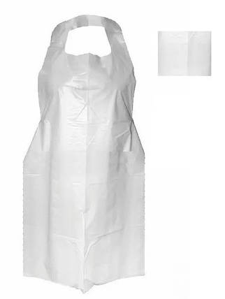 Фартух одноразовий 20 шт прозорі, фото 1