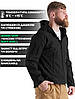 Тактична куртка Eagle Soft Shell JA-01 з флісом Black L, фото 4
