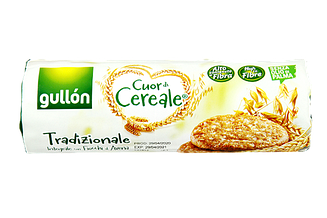 Печиво традиційне Гуллон Gullon Cuor Cereale tradizionale 280g 16шт/ящ (Код: 00-00005074)