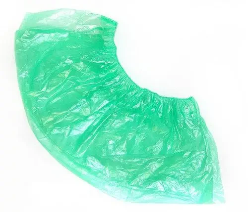 Бахіли міцні зелені - 100 шт (50 пар/упак)