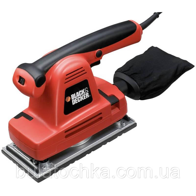 Шліфмашина вібраційна мережева BLACK+DECKER KA274EKA, фото 1