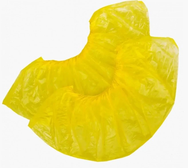 Бахіли міцні жовті - 100 шт (50 пар/упак)