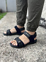 Дитячі підліткові сандалі E-1 Чорні