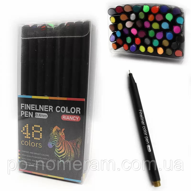 Набір лінерів, 48 цв. "JO"/DSCN9767-48/ 0,4 мм, фото 1