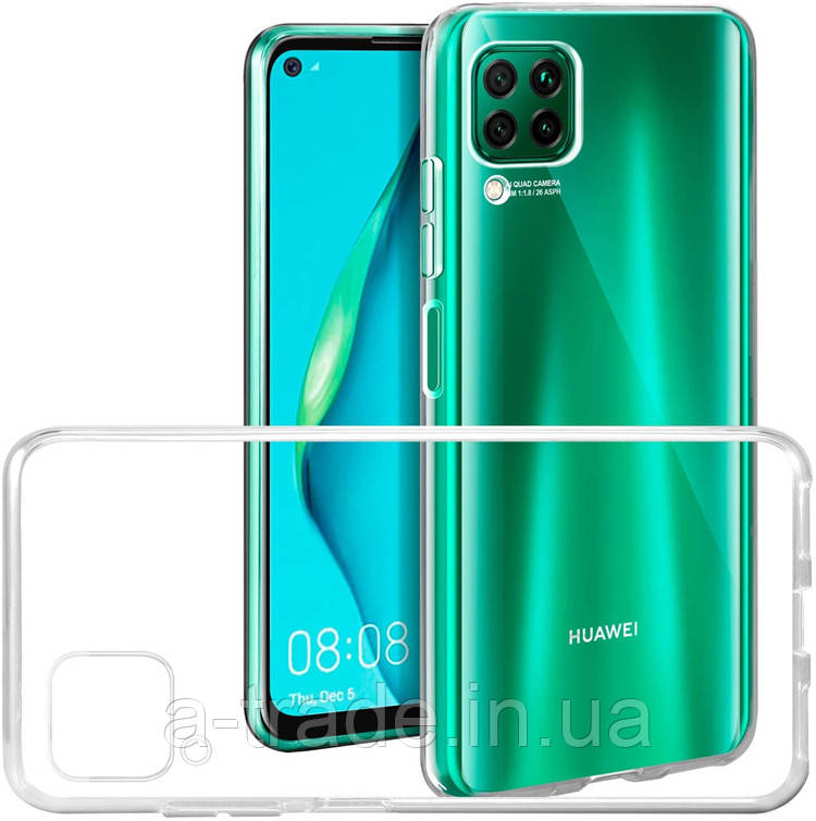 Накладка TPU Transparent Huawei P40 Lite (Прозорий)