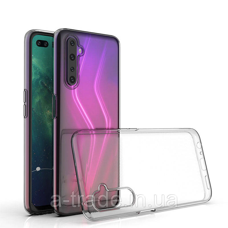 Накладка TPU Transparent REALME 6 Pro (Прозорий)