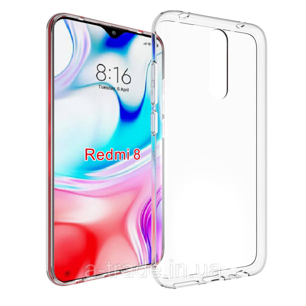 Накладка TPU Transparent Xiaomi Redmi 8OR
