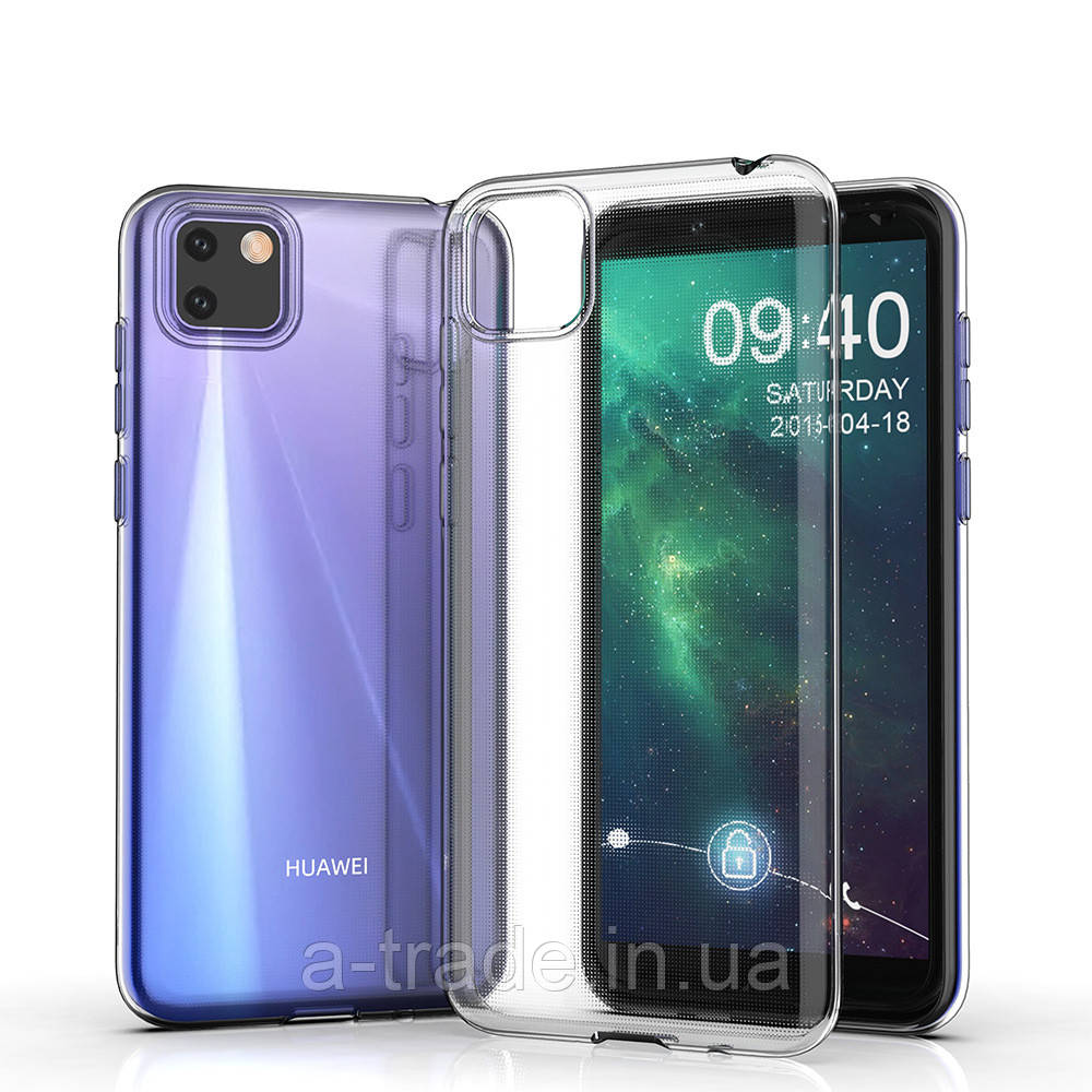 Накладка TPU Transparent Huawei Y5P-2020 (Прозорий)