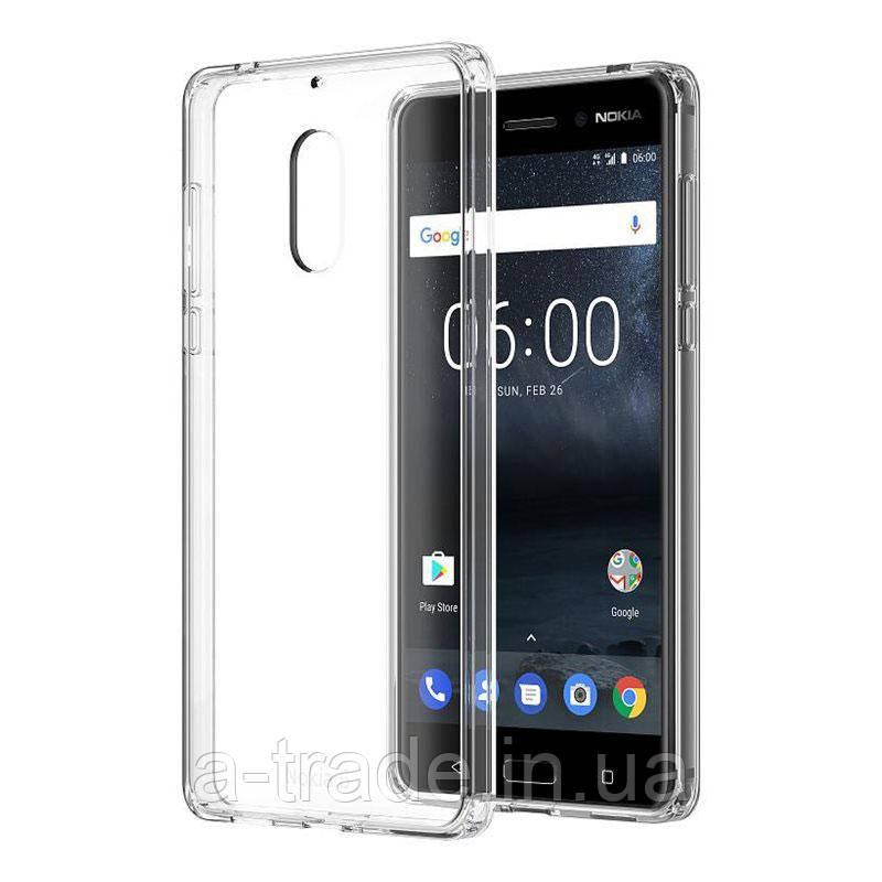 Накладка TPU Transparent Nokia 6.1 DSron