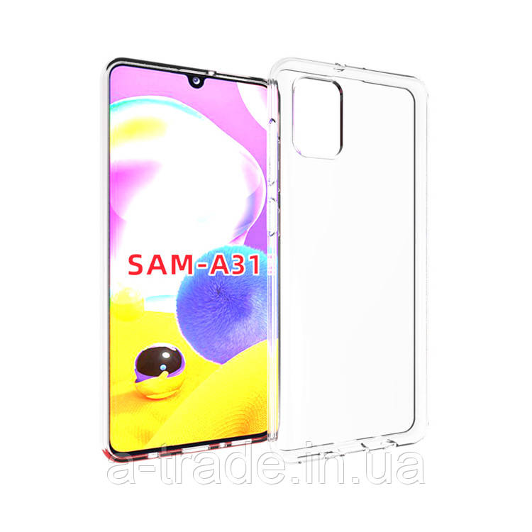 Накладка TPU Transparent Samsung A31 (Прозорий)