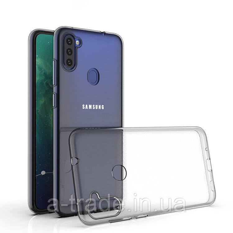 Накладка TPU Transparent Samsung A11(A115)/М11(M115) (Прозрачный)