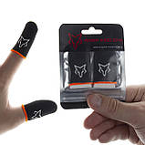 Тригери курки для гри в 6 пальців подвійні JS-61 для телефона + напальчники pubg mobile пабг пубг мобайл cod, фото 7