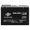 Акумулятор AGM LogicPower LPM 6-14 AH, фото 6