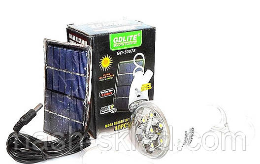 Світлодіодна лампа-ліхтар GDLITE GD-5007, фото 2