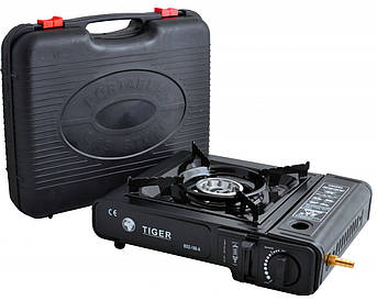 Супер плита подвійної дії з адаптером в кейсі TIGER