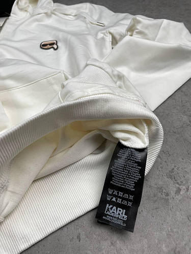 Купить Спортивный костюм Karl белый / Мужской брендовый спортивный ...