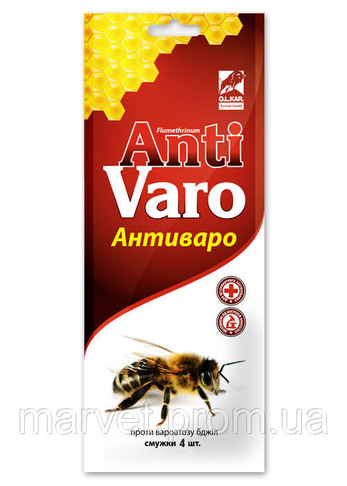 Антиваро (полоски против клещей пчел) №4 MV - фото 1 - id-p1821312960