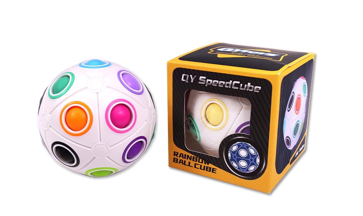 QiYi MofangGe 20 holes Rainbow Orbo ball | Головоломка Чарівна Куля Орбо 20 кольорів