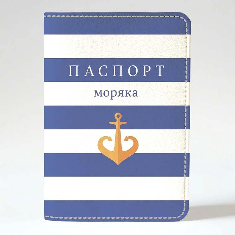 Обкладинка на паспорт v.1.0. 884 Паспорт Моряка (еко-шкіра)  1 шт., фото 1